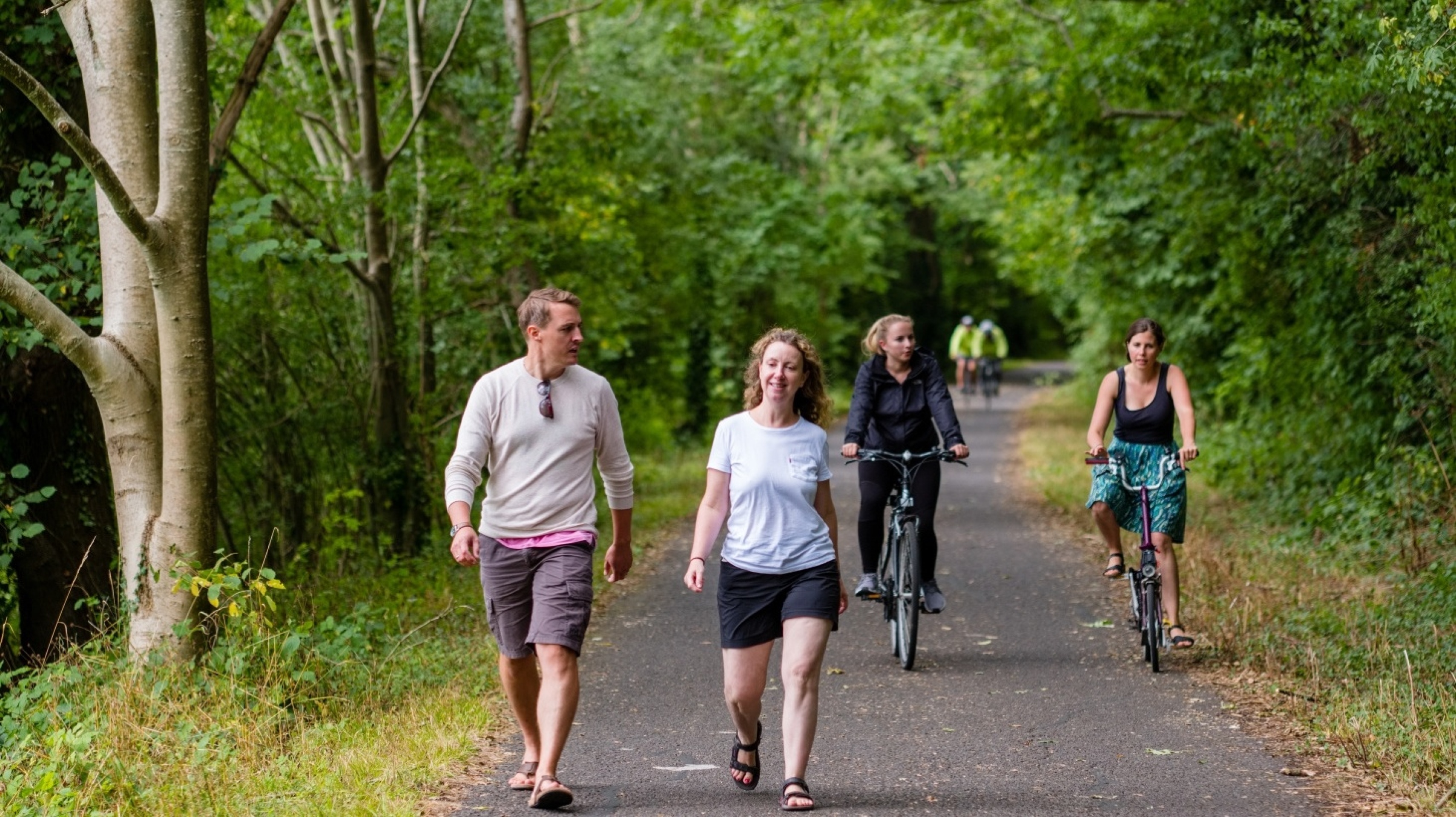 Active travel will be front and centre of movement proposals for the site
